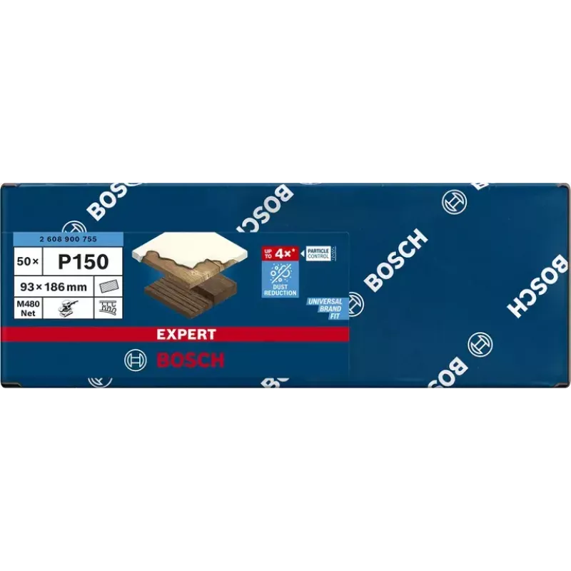 Brúsna mriežka Bosch Expert M480 50 kusov