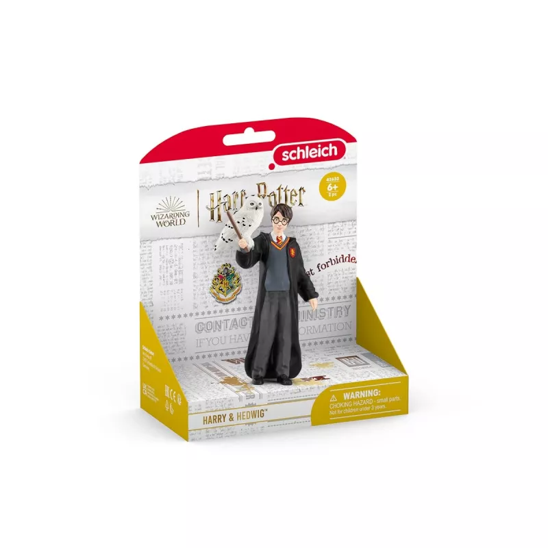 Figúrka Schleich Harry Potter & Hedviga viacfarebná 42633 odporúčaný vek 6+