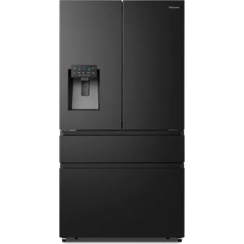 Hisense RF728N4SBFE side-by-side chladnička voľne stojaca 560 l čierna