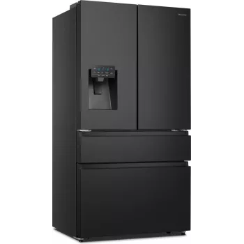 Hisense RF728N4SBFE side-by-side chladnička voľne stojaca 560 l čierna