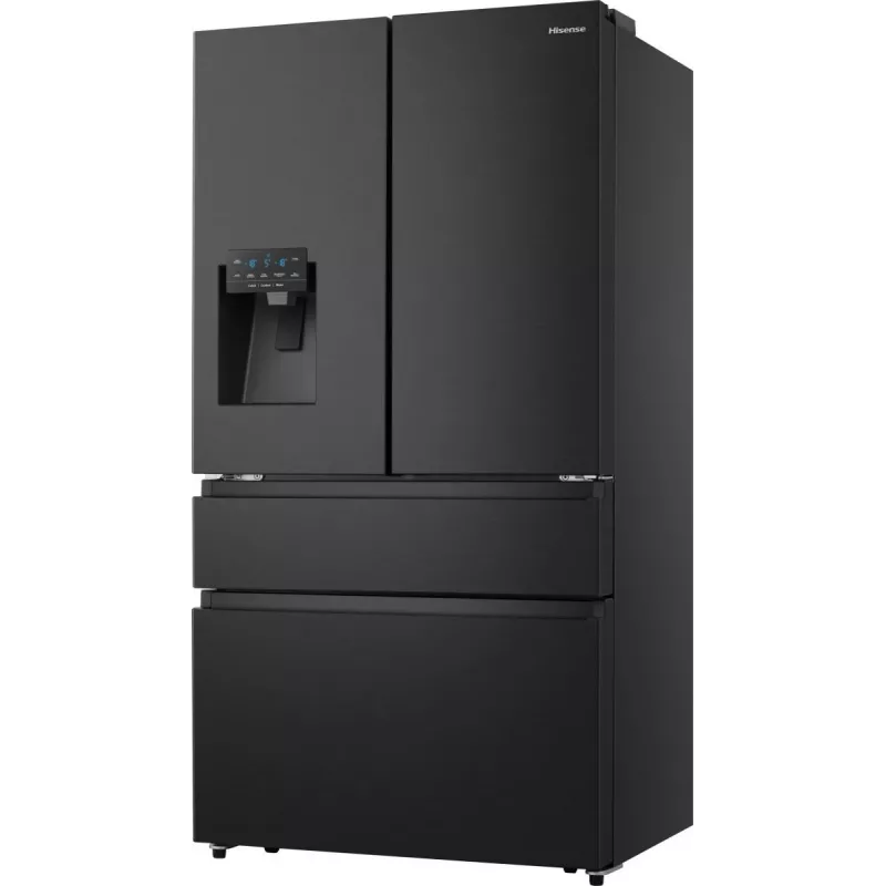 Hisense RF728N4SBFE side-by-side chladnička voľne stojaca 560 l čierna