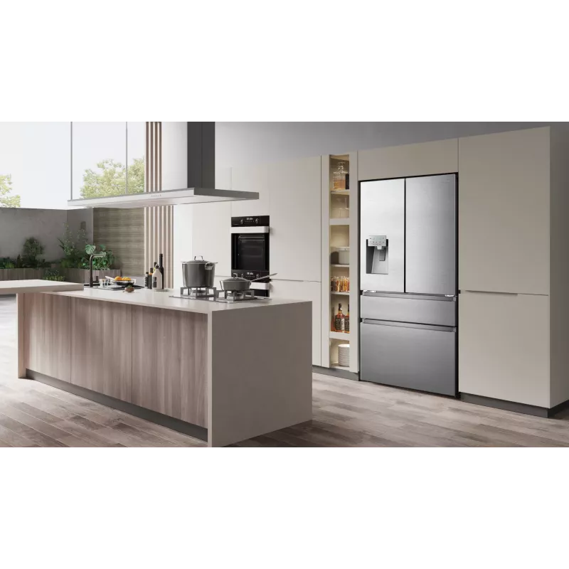 Hisense RF728N4SASE voľne stojaca 560 l nerez