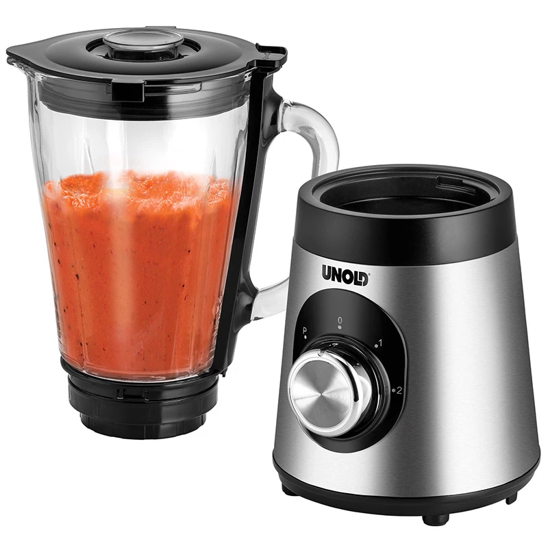 Unold Edel 1,5 L stolový mixér 500 W čierna, nerez, transparentná