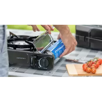 Kartušový varič Campingaz Camp Bistro 3, 1 varná zóna, manuálne ovládanie