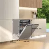 Gorenje GV663A66 plne integrovateľná 16 súprav riadu