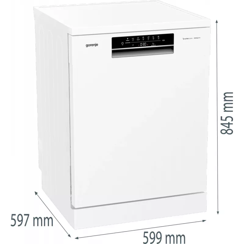 Gorenje GS643C90W voľne stojaca 16 súprav riadu