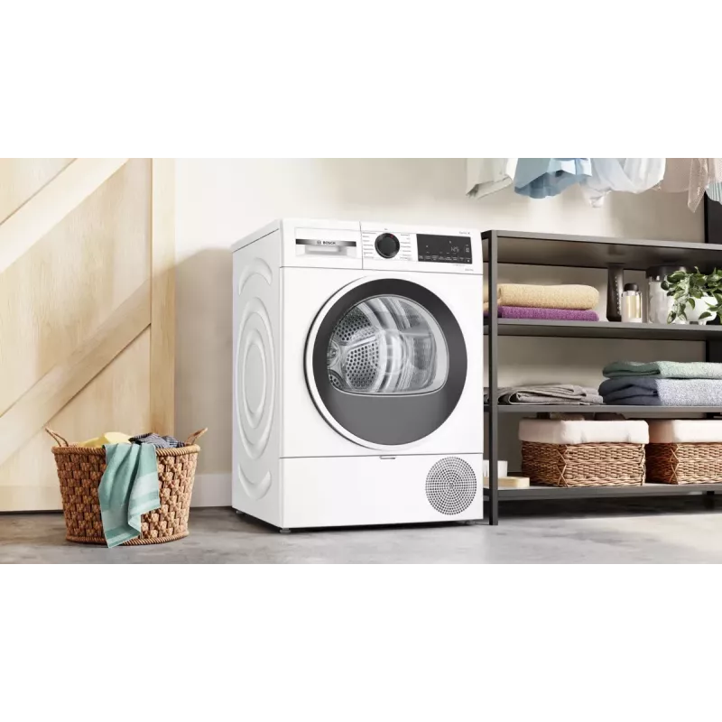 Bosch Serie 6 WQG241001 sušička bielizne voľne stojaca predné plnenie 9 kg biela