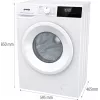 Gorenje WNHPI62SCPS/DE práčka predné plnenie 6 kg 1200 ot/min biela