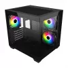 Fortron FSP Geh Mini S140 BA micro-ATX / M-ITX PC skriňa, ARGB, čierna