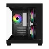 Fortron FSP Geh Mini S140 BA micro-ATX / M-ITX PC skriňa, ARGB, čierna