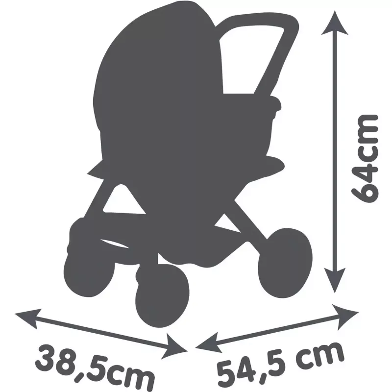 Kočík pre bábiky 3-in-1 Simba-Dickie Smoby Maxi-Cosi béžový
