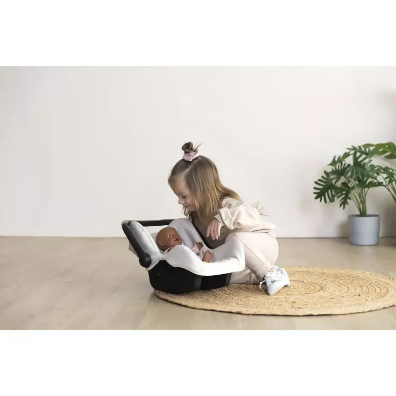 Autosedačka pre bábiky Simba-Dickie Maxi-Cosi, béžová — príslušenstvo pre bábiky