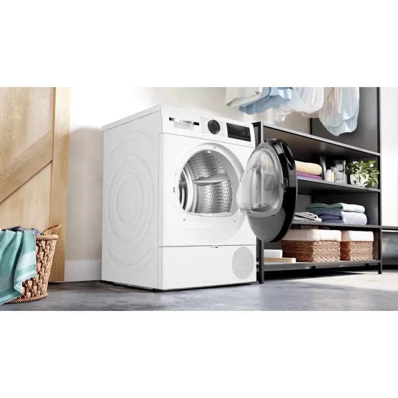 Bosch Serie 6 WQG243D41 sušička bielizne voľne stojaca predné plnenie 9 kg biela