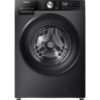Hisense WD3S8043BB3 práčka so sušičkou voľne stojaca predné plnenie čierna