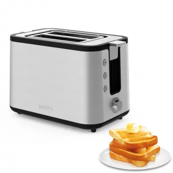 Hriankovač Krups KH442 2 plátky 850 W nerez
