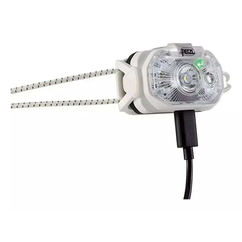 Čelová lampa Petzl Swift LT čierna – LED, 880 mAh batéria, IPX4, 3 h výdrž