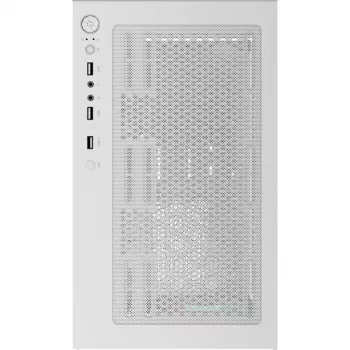 Skriňa typu tower pre PC AEROCOOL Viewport Mini-G-WT-v4 ARGB s dvoma tvrdenými sklenenými panelmi, biela