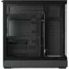 Skriňa tower APNX V2-F-BK-v1 s tromi tvrdenými sklenenými panelmi, čierna