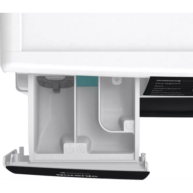 Gorenje WPNA84A2TS práčka s predným plnením 8 kg 1400 ot/min čierna, biela