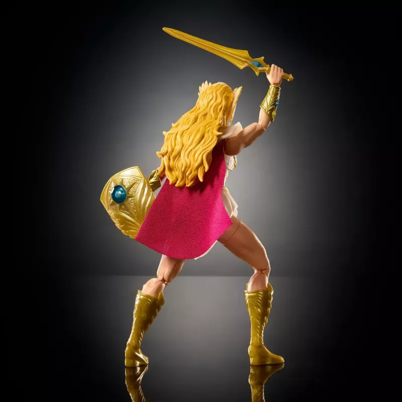 Akčná figúrka MATTEL Masterverse New Etheria She-Ra JBP83 – zberateľský kus, pohyblivá figúrka