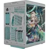 Počítačová skriňa HYTE Y70 Firefly Edition tvrdené sklo — Mid-Tower kompatibilná s ATX