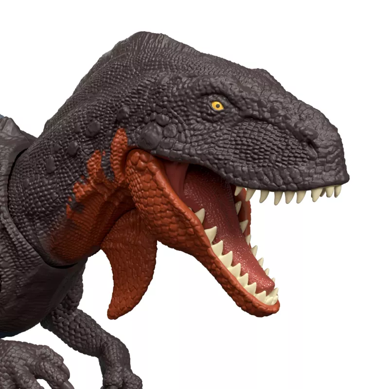 Jurassic World Rebirth Wild Roar Abelisaurus dinosaurová hračka, útok ovládaný chvostom a zvuk