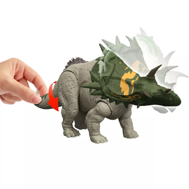 Figúrka MATTEL Jurassic World Wild Roar Spiclypeus JGB89 — zberateľská dinosaurová akčná figúrka