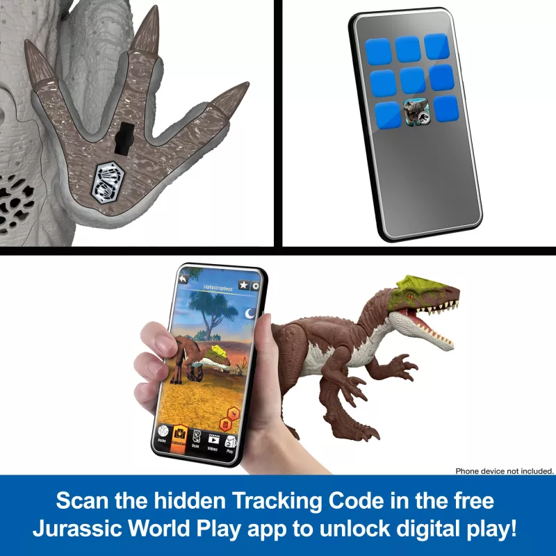Figúrka MATTEL Jurassic World Wild Roar Spiclypeus JGB89 — zberateľská dinosaurová akčná figúrka