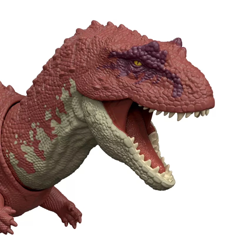 Jurassic World Rebirth Wild Roar Aucasaurus dinosaurová hračka, útok ovládaný chvostom a zvuk
