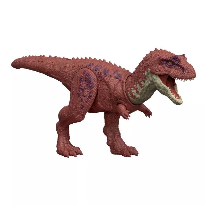 Jurassic World Rebirth Wild Roar Aucasaurus dinosaurová hračka, útok ovládaný chvostom a zvuk