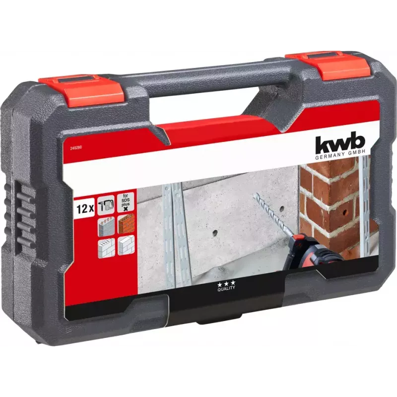 Sada vrtákov do kameňa KWB 240280