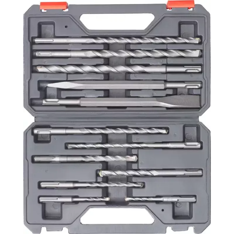 KWB 240290 Sada sekáčov a vrtákov SDS-plus, 12 ks, 5-16 mm
