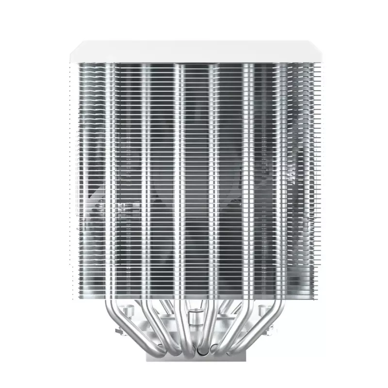 CPU chladič Montech NX600 (biela) s 120 mm ventilátorom, kompatibilný vzduchový chladič pre stolové procesory