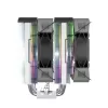 CPU chladič Montech NX600 ARGB, čierny, 120 mm ventilátor, ARGB osvetlenie