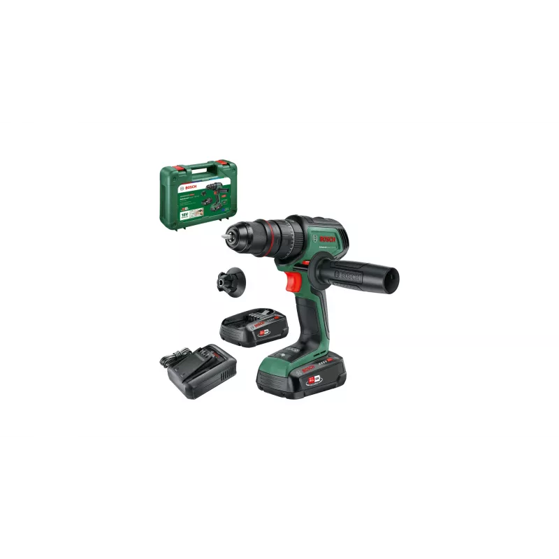 Bosch AdvancedImpact 18V-80 QuickSnap 1950 ot/min bez kľúča 890 g čierna, zelená
