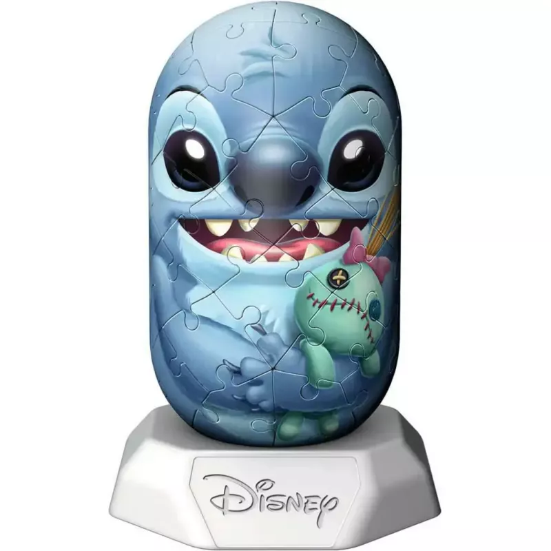 3D puzzle Ravensburger Disney Stitch Hylkies — 3D figúrka v tvare postavy od Ravensburger