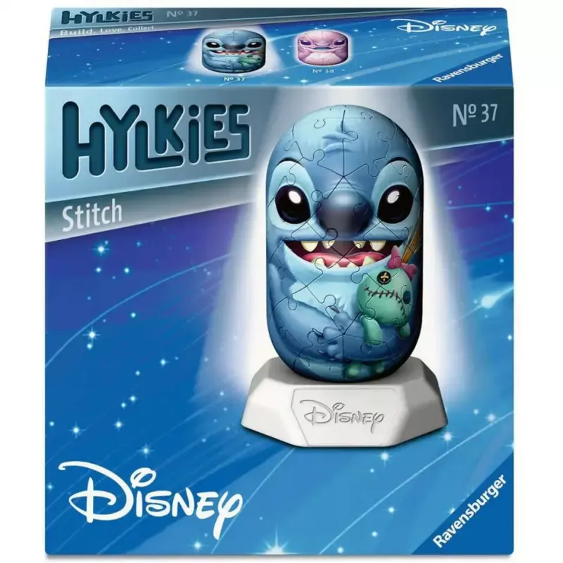3D puzzle Ravensburger Disney Stitch Hylkies — 3D figúrka v tvare postavy od Ravensburger