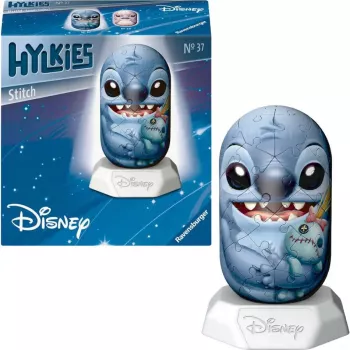 3D puzzle Ravensburger Disney Stitch Hylkies — 3D figúrka v tvare postavy od Ravensburger
