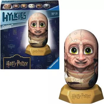 3D puzzle Ravensburger Hylkies Harry Potter Dobby, penové diely, zostavená figúrka
