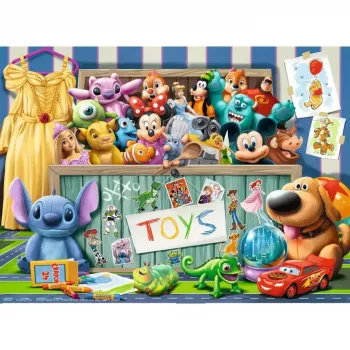 Detské puzzle Ravensburger Disney Pixar Toy Collection — 100 dielikov