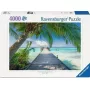 Puzzle Ravensburger Pláž snov na Maldivách — 4000 dielikov, kvalitný obraz