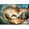 Puzzle Ravensburger Sunset Splash, 1000 dielikov, na šírku, šírka 700 mm