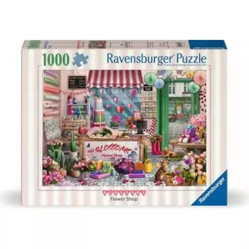 Puzzle Ravensburger Blossoms Flower Shop 1000 dielikov, šírka 700 mm
