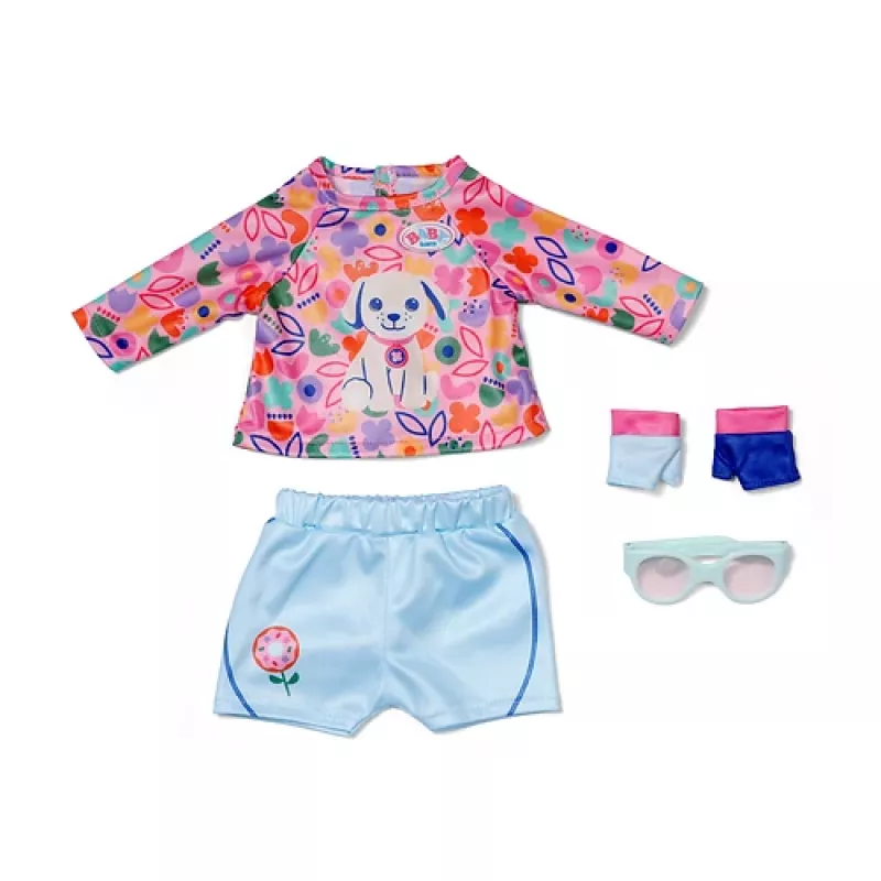 BABY born cyklistický outfit 43cm sada oblečenia pre bábiku