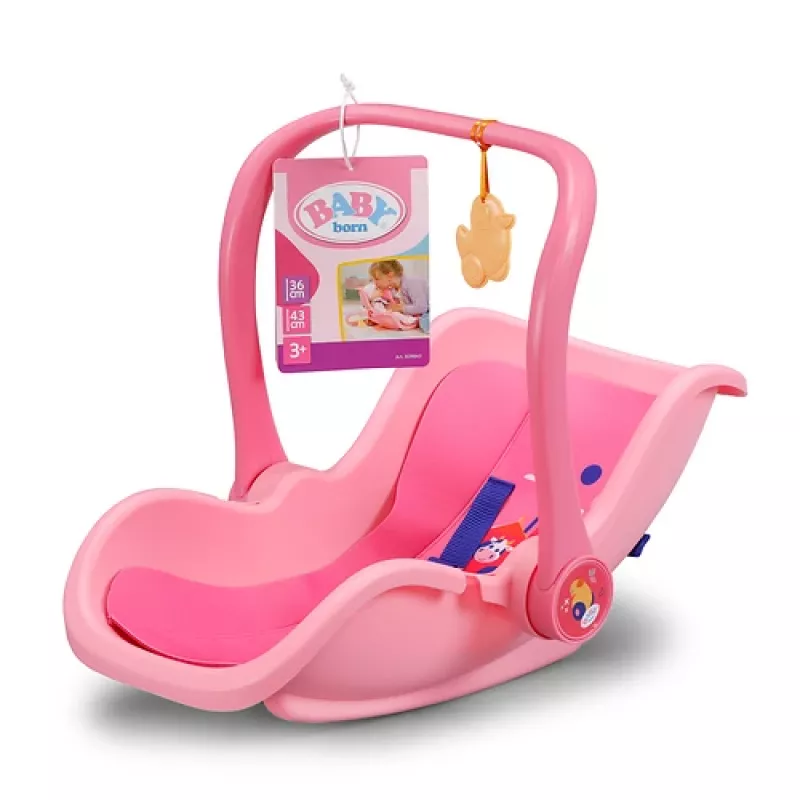 BABY born Comfort Seat ružová cestovná sedačka pre bábiku