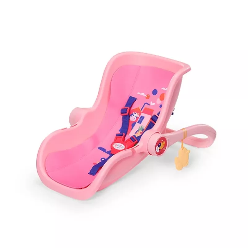 BABY born Comfort Seat ružová cestovná sedačka pre bábiku