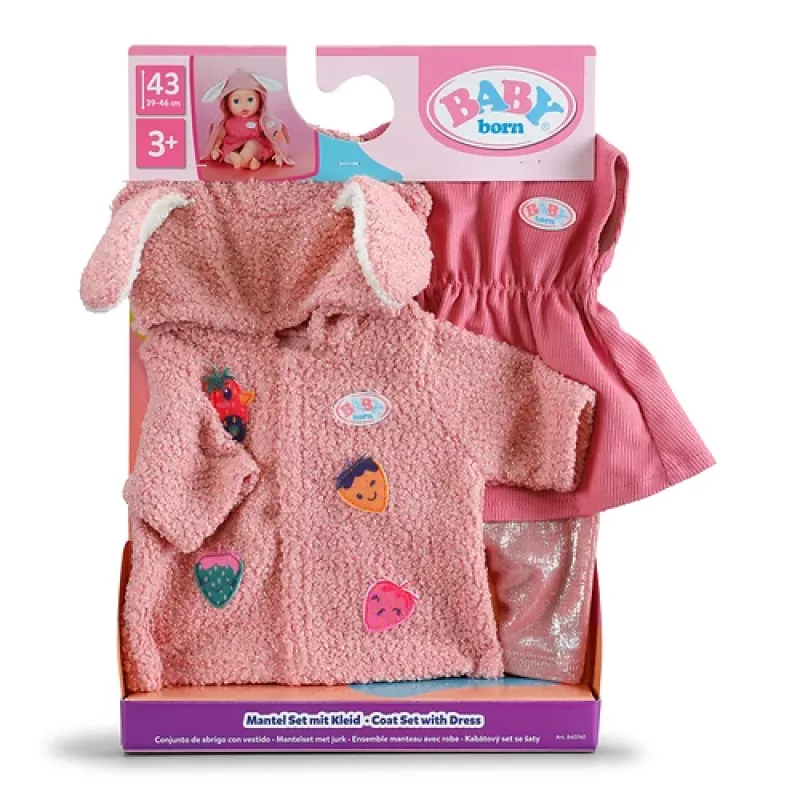 BABY born 840740 doplnky pre bábiku sada oblečenia pre bábiku
