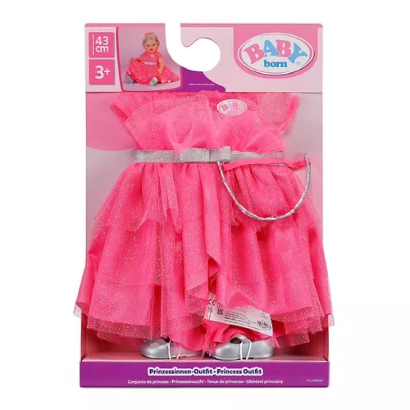 BABY born 840559 doplnky pre bábiku šaty pre bábiku