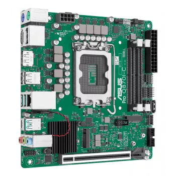 Mini-ITX základná doska ASUS PRO Q870I-C-CSM LGA 1851, Intel Q870, DDR5 SO-DIMM, 2 sloty, až do 128 GB