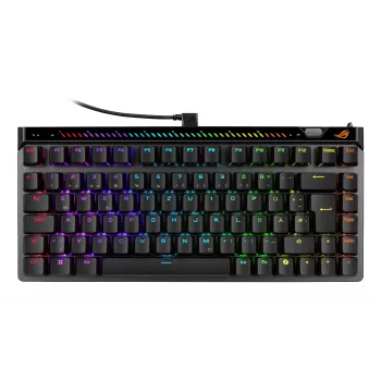 Mechanická herná klávesnica ASUS ROG Falchion Ace 75% — USB, magneticko-mechanické spínače, RGB, čierna